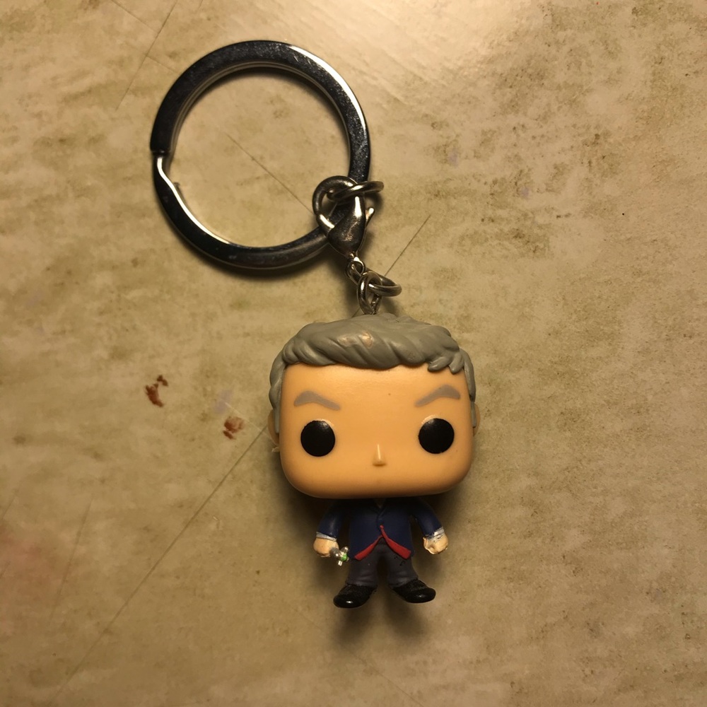 12th doctor who keychain